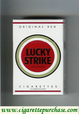 Lucky Strike Original Red cigarettes hard box